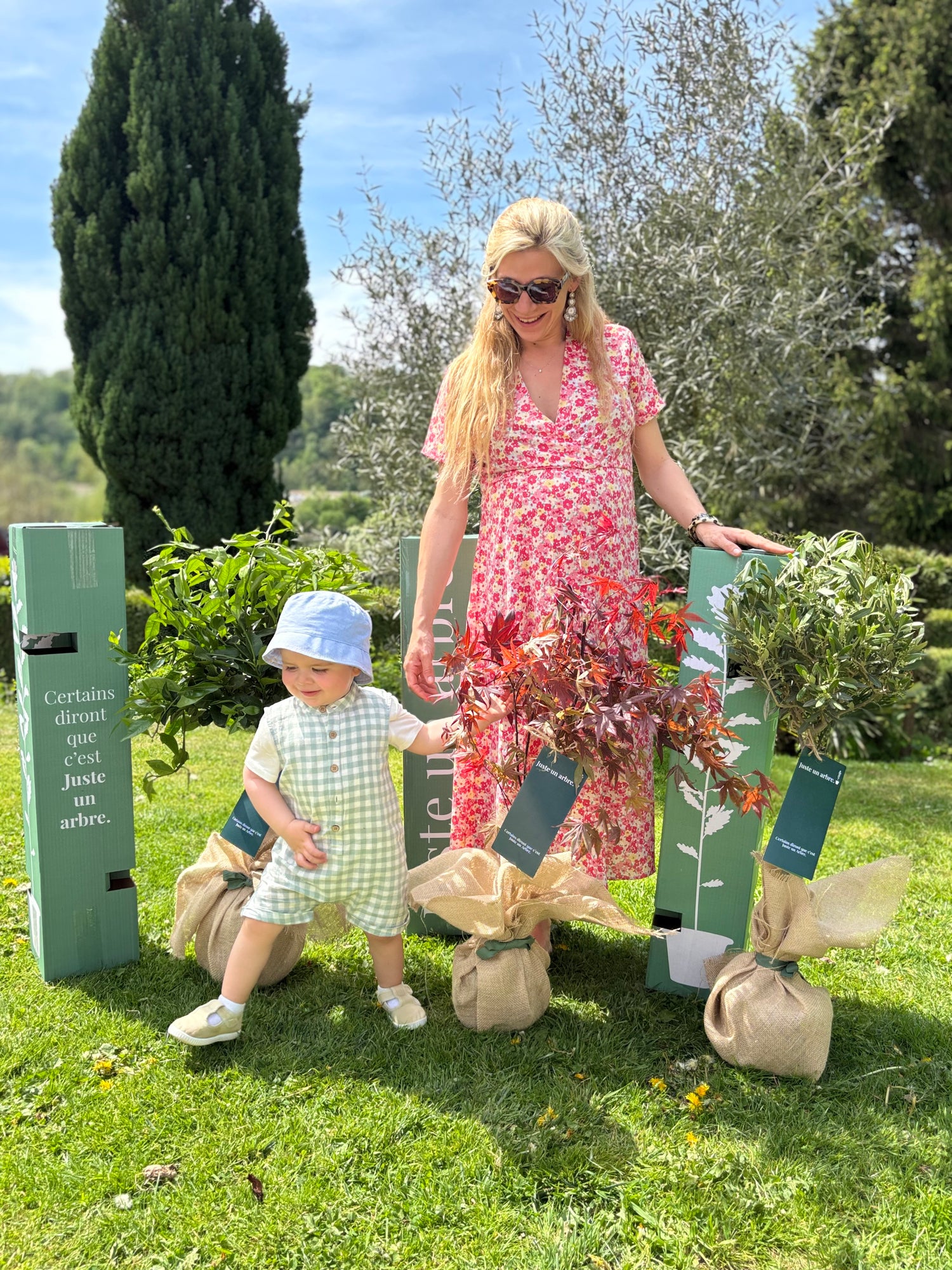 Juste un arbre idée cadeau personnalisé naissance 